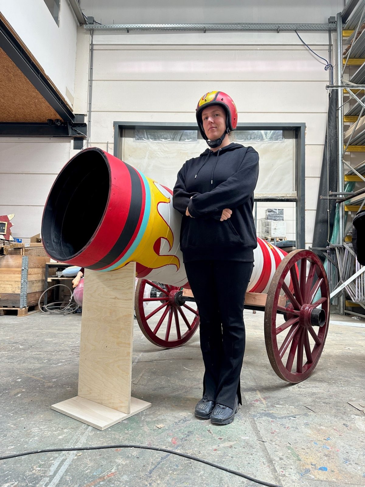 menselijk circus kanon